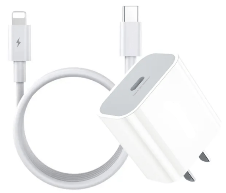 หัวชาร์จ-สายชาร์จ | iPhone Fast Charging Set - CompAsia