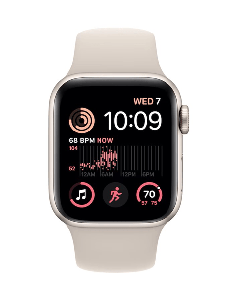 Apple Watch SE (2022), 40mm (Aluminium) GPS - (No Wrist Band/ไม่มีสาย) - CompAsia