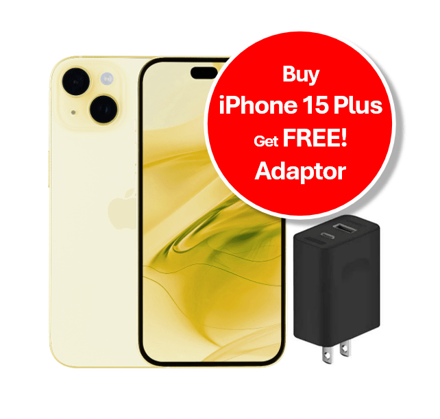 🎁Bundle iPhone15 Plus FREE 30W Quick Adapter (สุ่มสี)***ราคานี้ไม่ร่วมรายการส่วนลดอื่น*** - CompAsia